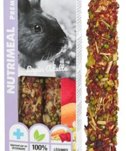 Nutrimeal Stick Konijn Groenten 115 Gr 2 St