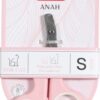 Anah Nagelschaar Roze / Wit 7X1X10,5 Cm