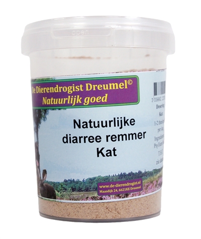 Natuurlijke Diarree Remmer Kat 200 Gr