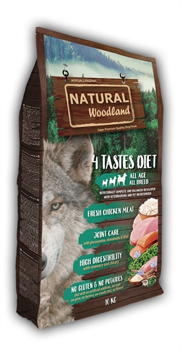 Woodland 4 Tastes Diet 10Kg