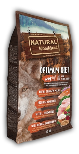 Woodland Optimum Mini / Medium Breed Diet 10Kg