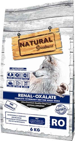 Greatness Veterinary Diet Dog Renal Oxalate Complete 6 Kg