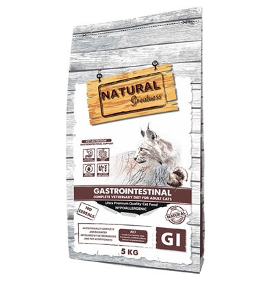 Greatness Veterinary Diet Cat Gastrointestinal Complete 5 Kg
