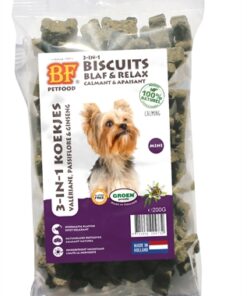 Petfood 3 In 1 Hondenkoekjes Blaf & Relax Mini 200 Gr