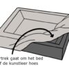 Bed Rib Hoes Hondenmand Grijs Bia-2 60X50X12,5 Cm