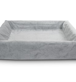 Bed Rib Hoes Hondenmand Grijs Bia-4 85X70X15 Cm