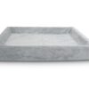 Bed Rib Hoes Hondenmand Grijs Bia-7 120X100X15 Cm