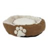 Hondenmand Ovaal Mocha Bruin 61X61X13 Cm