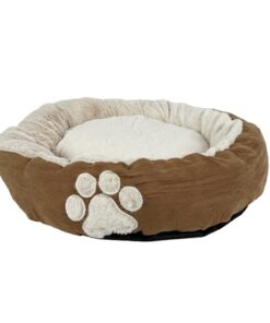 Hondenmand Ovaal Mocha Bruin 61X61X13 Cm