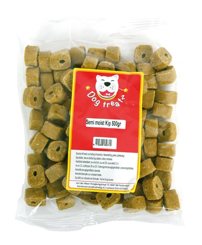 Treatz Semi Moist Kip 500 Gr