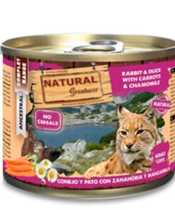 Greatness Rabbit / Duck With Carrots And Chamomile 185 Gr
