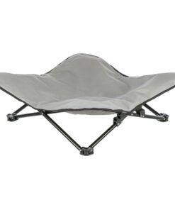 Stretcher Voor Hond Donkergrijs / Zwart 88X88X32 Cm