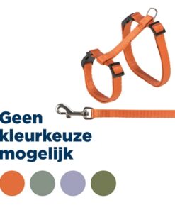 Kattentuig Met Riem Assorti 27-45 Cm/13 Mm 120 Cm 4 St