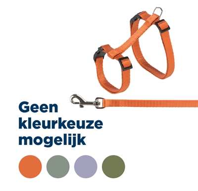 Kattentuig Met Riem Assorti 27-45 Cm/13 Mm 120 Cm 4 St