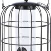 Voerdispenser Met Gaasbescherming Zwart 26X17X17 Cm