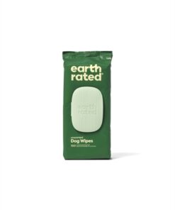 Rated Dog Wipes Geurloos Composteerbaar 20,5X20,5 Cm 100 St