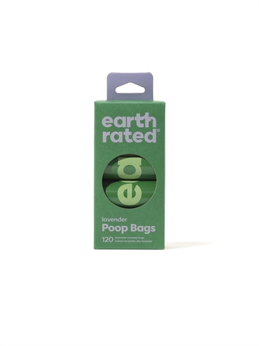 Rated Poepzakjes Lavendel Gerecycled 8X15 St