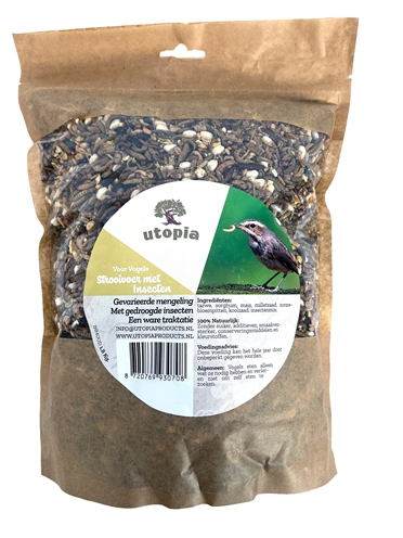 Strooivoer Met Insecten 1,8 Kg