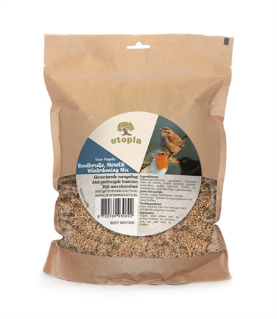 Roodborst / Merel / Winterkoning Mix 1,5 Kg