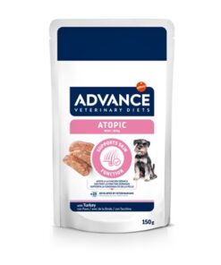 Veterinary Diet Dog Atopic Gevoelige Huid 8X150 Gr