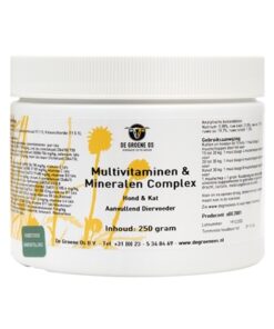 Groene Os Multivitaminen / Mineralen Complex Hond / Kat 250 Gr