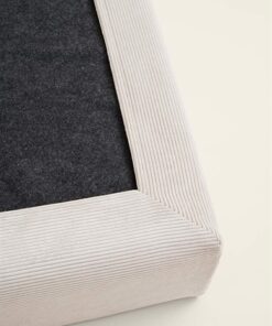 Bed Rib Hoes Hondenmand Zand Bia-3 70X60X15 Cm