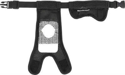 Beschermbroekje Comfort Mesh Materiaal Zwart 30-37 Cm