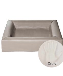 Bed Hondenmand Orthopedisch Taupe Bia-2 60X50X12,5 Cm