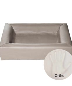 Bed Hondenmand Orthopedisch Taupe Bia-3 70X60X15 Cm