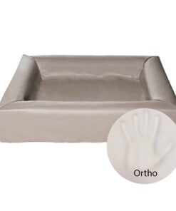 Bed Hondenmand Orthopedisch Taupe Bia-4 85X70X15 Cm