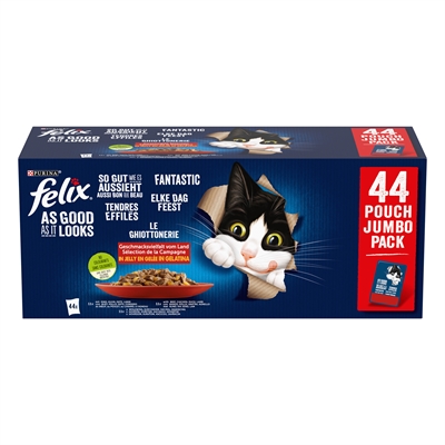 Elke Dag Feest Countryside Selectie Rund / Kip / Eend / Lam 44X85 Gr