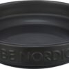 Be Nordic Voerbak Kat Keramiek / Rubber Zwart 16 Cm