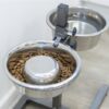 Voerbak Hond Slow Feeding Rvs 24 Cm