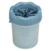 Pootreiniger Voor De Hond Silicone / Pp Blauw Small 11 Cm