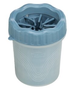 Pootreiniger Voor De Hond Silicone / Pp Blauw Small 11 Cm