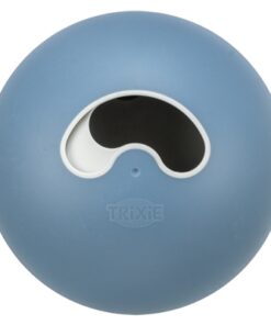 Snackbal Hond Kunststof / Tpr Blauw 14 Cm 2 St