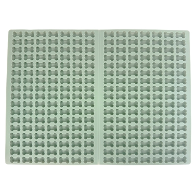 Bakmat Met Botjes Voor Hond Silicone 38X28 Cm