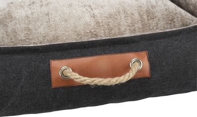 Be Nordic Hondenmand Fohr Zwart / Zand 80X60X26 Cm
