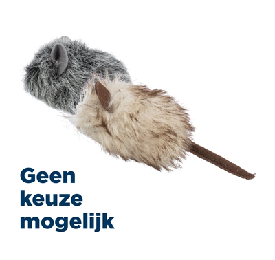 Muis Pluche Catnip Voor Katten Assorti 9 Cm