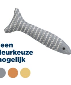 Vis Stof Catnip Voor Katten Assorti 20 Cm