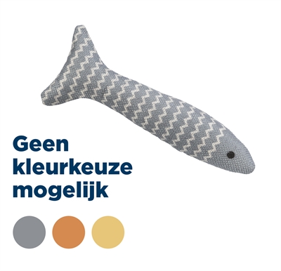 Vis Stof Catnip Voor Katten Assorti 20 Cm
