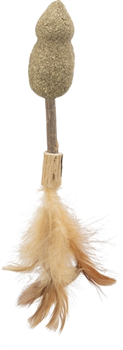Matatabi Lolly Muis Catnip Kattenspeelgoed Met Veren 20 Cm