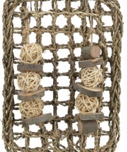 Knaagdier Mat Met Speeltjes Zeegras 18X30 Cm