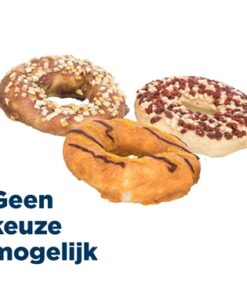Honden Donuts Mix Assorti 10 Cm 100 Gr 50 St