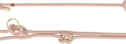 Soft Rope Hondenriem Verstelbaar Roze / Licht Roze 200X1 Cm