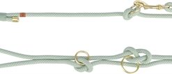 Soft Rope Hondenriem Verstelbaar Saliegroen / Mint 200X1 Cm