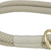 Halsband Hond Soft Half-Slip Grijs / Lichtgrijs 55X1 Cm