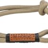 Be Nordic Halsband Hond Half-Slip Zand / Zwart 55X1,3 Cm