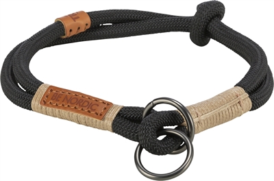 Be Nordic Halsband Hond Half-Slip Zwart / Zand 55X1,3 Cm