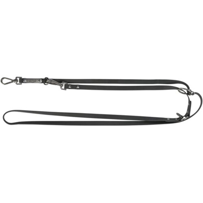 Citystyle Hondenriem Verstelbaar Pvc Zwart 200X2 Cm